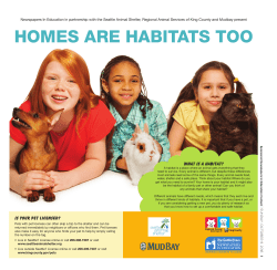 homes are habitats too - Newspapers In Education