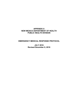 standing orders- emergency medical response