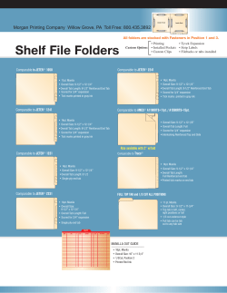 File Folders - Morgan Printing Company