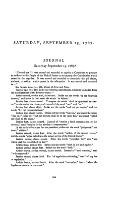 September 15, 1787 (Farrand, PDF)