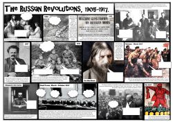The Russian Revolutions, 1905-1917.