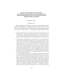 The Klan, the Congress, and the Court: Congressional Enforcement