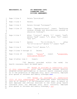 Page 1-line 4 Delete - Wyoming Legislature