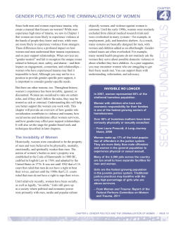 Chapter 4. Gender Politics and the Criminalization of