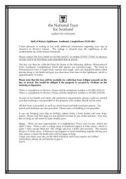 PDF Welcome Pack - National Trust for Scotland