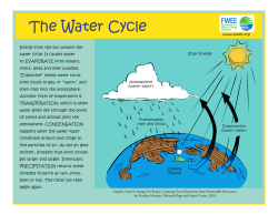 The Water Cycle