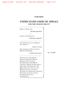 Rosetta Stone Ltd. v. Google Inc.