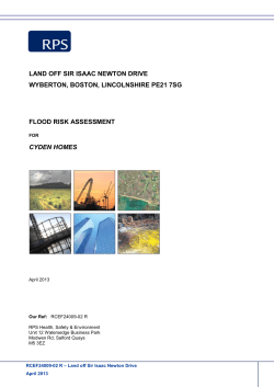 LAND OFF SIR ISAAC NEWTON DRIVE WYBERTON, BOSTON