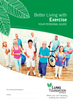 Better Living with Exercise FINAL 2017