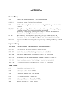 Curriculum Vitae - University of Southern Maine