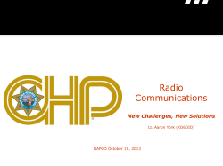 CHP Radio Communications