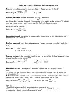 FDP notes