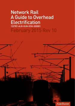 NR A Guide to Overhead Electrification