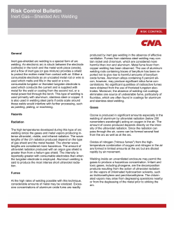 Risk Control Bulletin: Inert Gas
