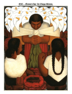 #30 - Flower Day by Diego Rivera