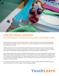 inquiry-based learning