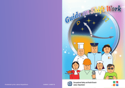 Guide on Shift Work