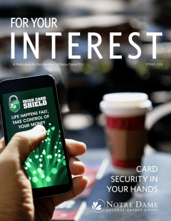 PDF - Notre Dame FCU