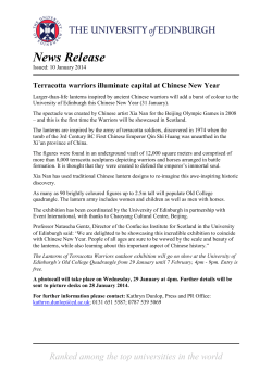 Terracotta warriors illuminate capital at Chinese New Year