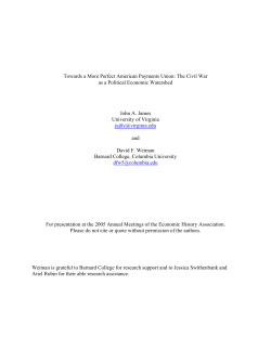 Towards a More Perfect American Payments Union