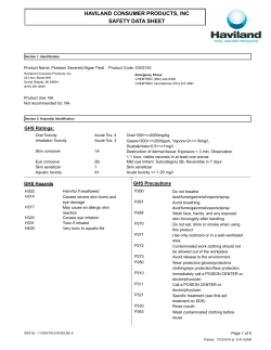 Severest Algae Treatment SDS