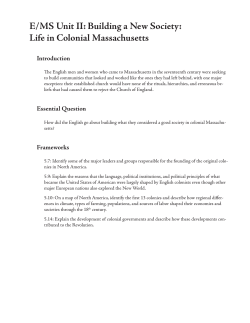 E/MS Unit II - Mass Moments