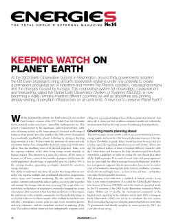 KEEPING WATCH ON PLANET EARTH W