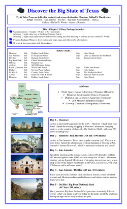 Discover the Big State of Texas