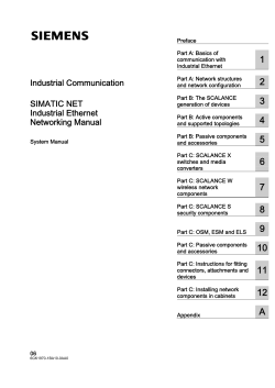 Industrial Ethernet Networking Manual