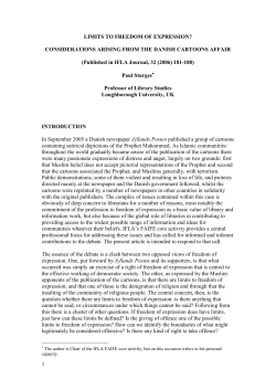 limits to freedom of expression