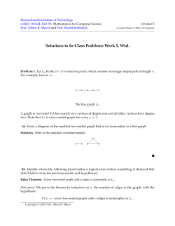 Solutions to InClass Problems Week 5, Wed.
