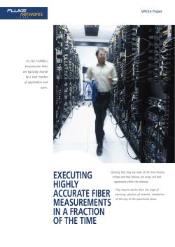 - Fluke Networks