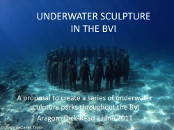 Underwater Sculpture Park Presentation