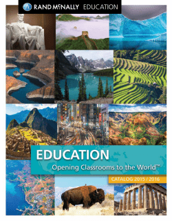 2015-2016 Education Catalog