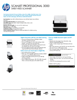 scanjet professional 3000