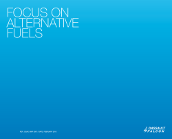 focus on alternative fuels