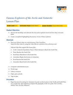 Famous Explorers of the Arctic and Antarctic