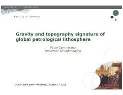 Gravity and topography signature of global petrological lithosphere