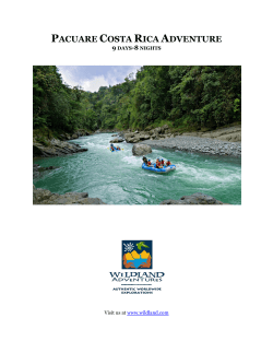 pacuare costa rica adventure