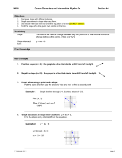 Section 3.4 - MSU Billings