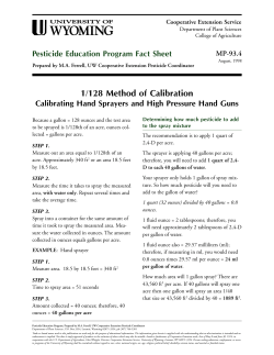 1/128 Method of Calibration