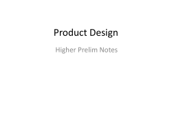 Product Design