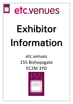 etc.venues 155 Bishopsgate EC2M 3YD