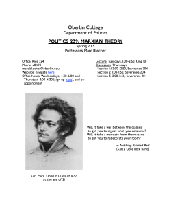 POLT 239 - Oberlin College