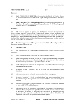 CTOC concession agreement (redacted)