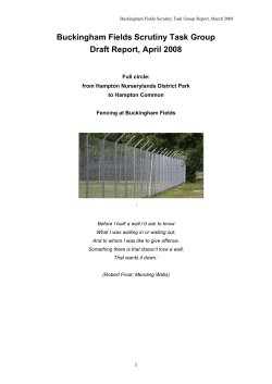 Draft Report  - London Borough of Richmond upon