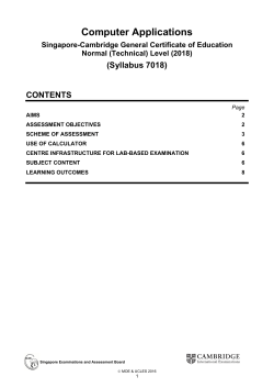 Computer Applications