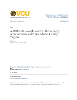 A Matter of National Concern