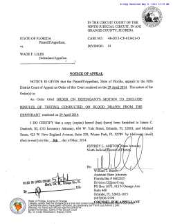 lead graphic - eDCA - Fifth District Court of Appeal