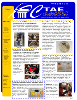 october 2016 - Arlington Public Schools